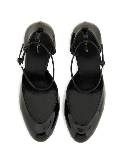 Sportmax ankle-strap pointed pumps - Black