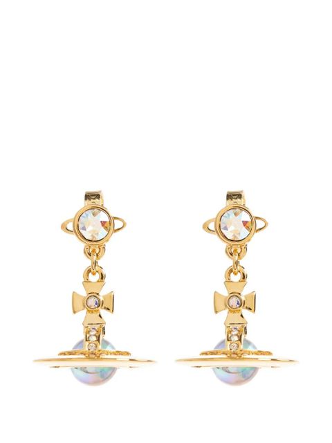Vivienne Westwood Petite orb drop earrings - Gold - zdjęcie produktu nr 1
