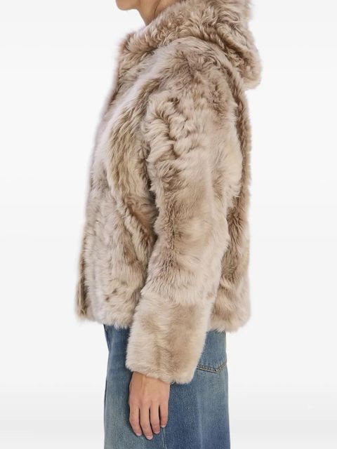 Yves Salomon fur jacket - Neutrals - zdjęcie produktu nr 2