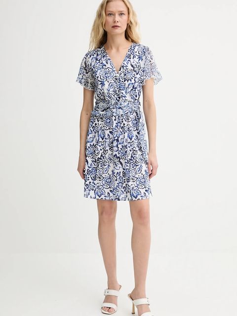 Morgan sukienka kolor biały mini prosta RNINA - zdjęcie produktu nr 2