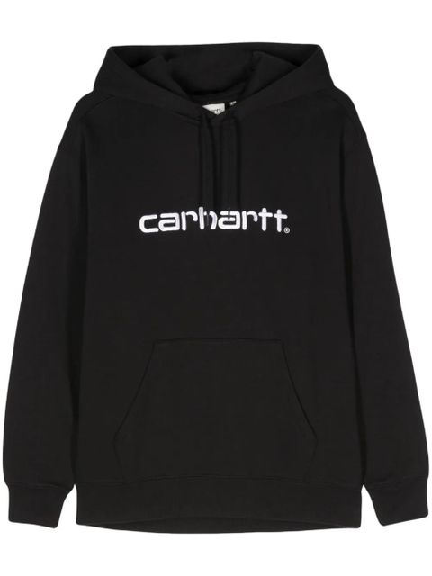 Carhartt WIP embroidered-logo hoodie - Black - zdjęcie produktu nr 1