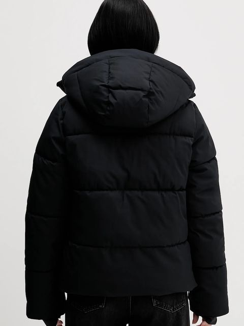 Hollister Co. kurtka kolor czarny zimowa KI344-5076-901