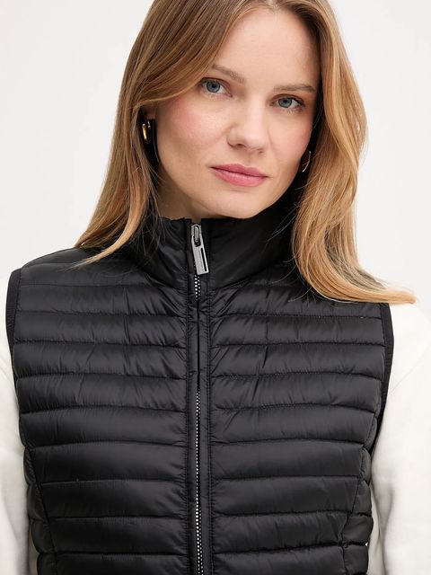 Colmar bezrękawnik puchowy kolor czarny przejściowy 2215.2YO