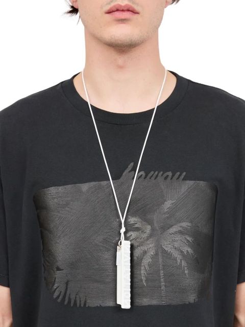 MM6 Maison Margiela pendant necklace - White