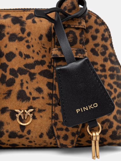 Pinko torebka zamszowa