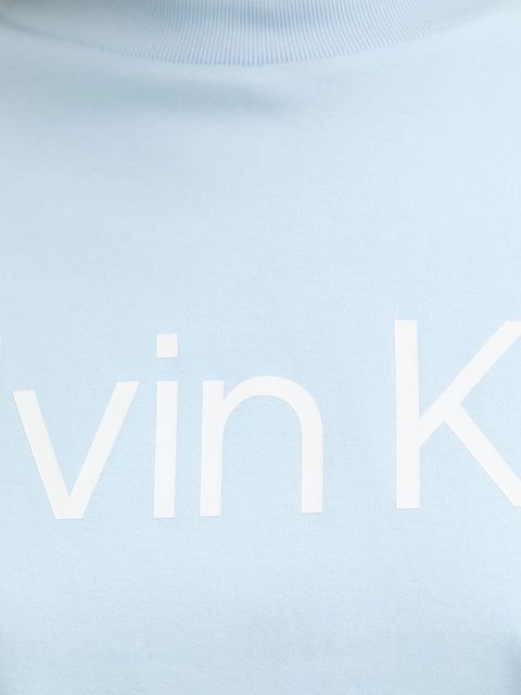 Calvin Klein t-shirt bawełniany damski kolor niebieski LV044C903G