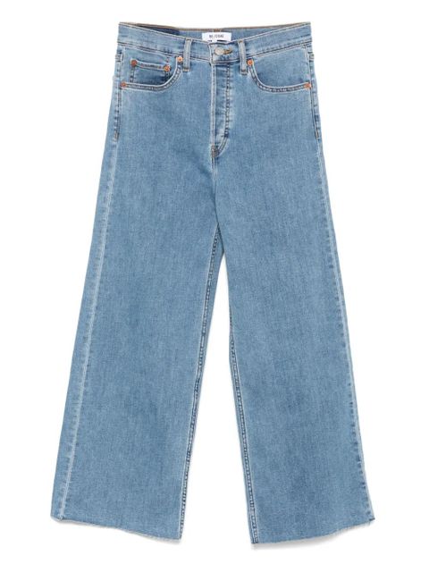 RE/DONE high-rise wide-leg jeans - Blue - zdjęcie produktu nr 1