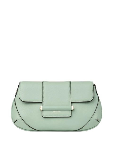Jimmy Choo mini Bar chain cross body bag - Green - zdjęcie produktu nr 1