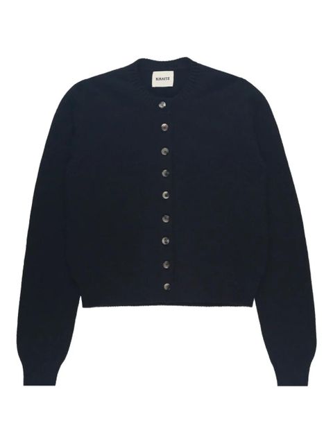 KHAITE Everheart button-front cardigan - Black - zdjęcie produktu nr 1