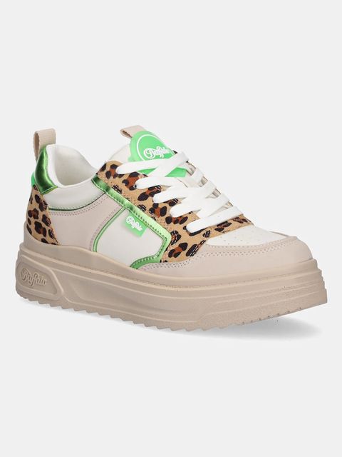 Buffalo sneakersy Vectra Low damskie kolor beżowy 1636398-CGRN - zdjęcie produktu nr 1