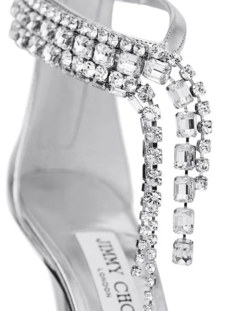 Jimmy Choo 100mm Verity sandals - Silver