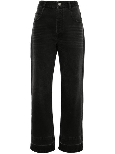 ISABEL MARANT Irina straight-leg jeans - Grey
