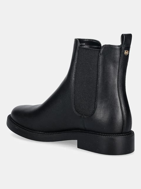 MICHAEL Michael Kors sztyblety Hazel damskie kolor czarny na płaskim obcasie 40F4HZMEEL.001