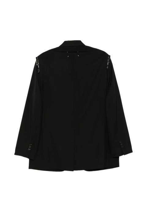 Maison Margiela cut-out tailored blazer - Black - zdjęcie produktu nr 2