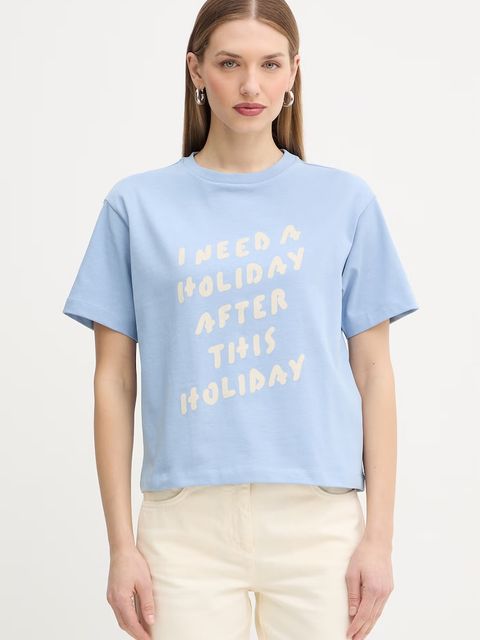 MAX&Co. t-shirt bawełniany MCLFERIALE - zdjęcie produktu nr 2