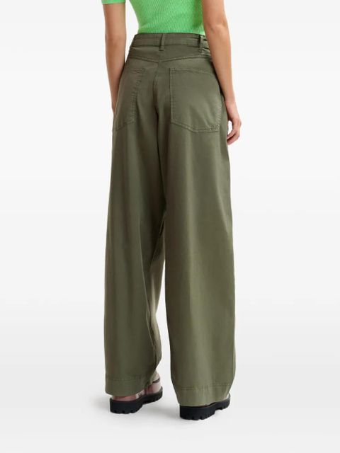 Essentiel Antwerp Jumpy wide-leg trousers - Green