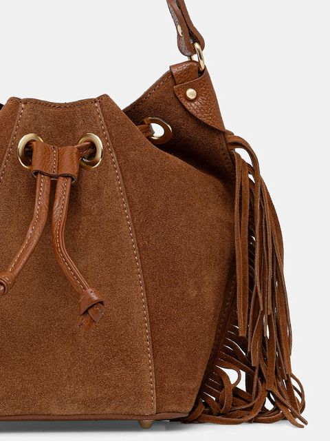 Answear.LAB torebka zamszowa