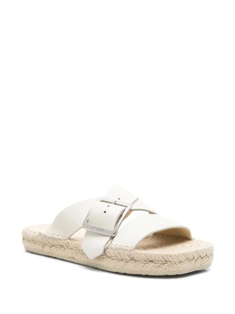 LOEWE leather sandals - Neutrals - zdjęcie produktu nr 2