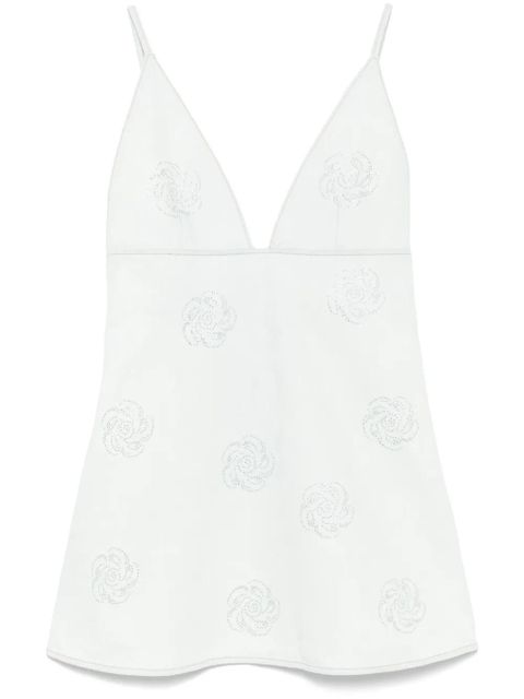 ROTATE BIRGER CHRISTENSEN Lorina denim dress - Blue - zdjęcie produktu nr 1