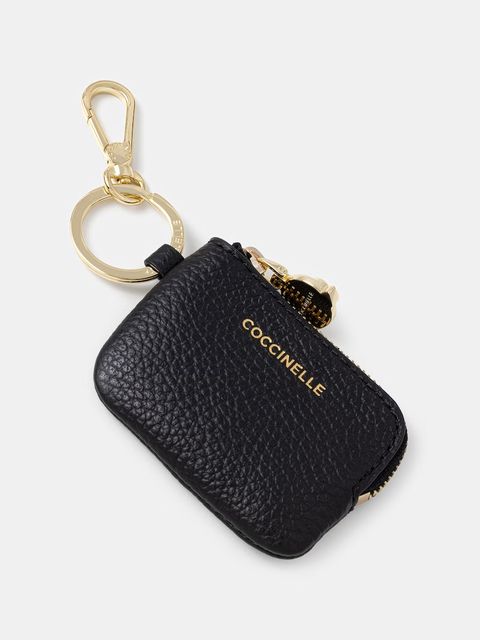 Coccinelle brelok skórzany