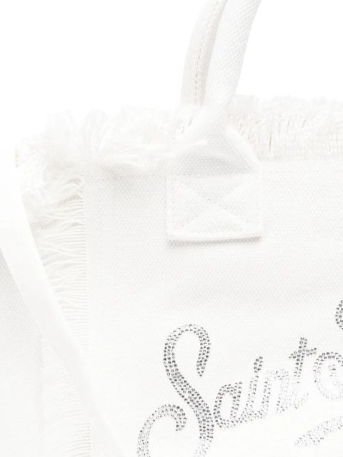 MC2 Saint Barth Colette logo-detail tote bag - White