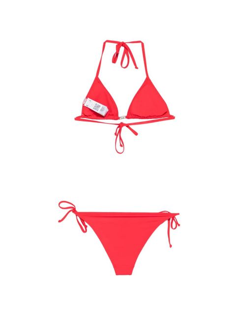 Diesel Elettra-Dnm tie-side bikini - Red - zdjęcie produktu nr 2
