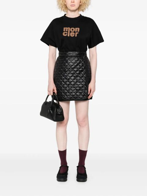 Moncler quilted miniskirt - Black - zdjęcie produktu nr 2