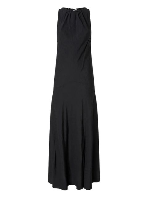 PINKO Agnolotto gathered maxi dress - Black - zdjęcie produktu nr 1
