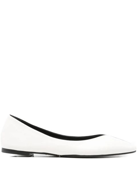 Jacquemus Ovalo two-tone ballet flats - Black - zdjęcie produktu nr 1