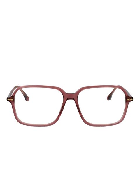 Isabel Marant Eyewear geometric glasses - Purple - zdjęcie produktu nr 1