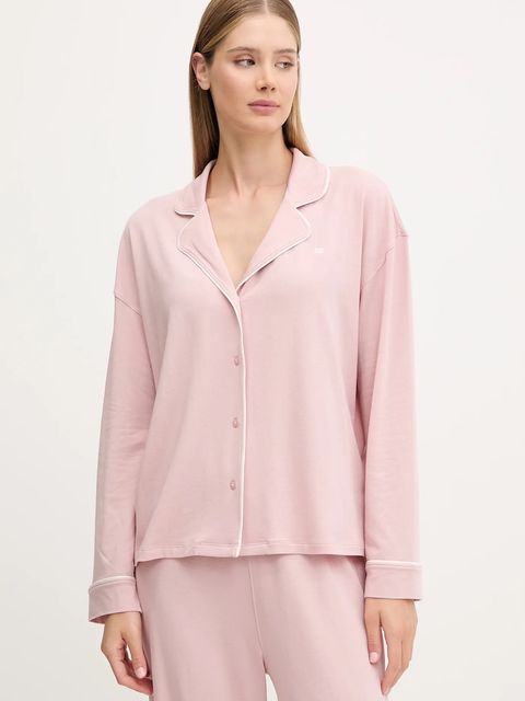 Tommy Hilfiger piżama damska kolor różowy UW0UW06142