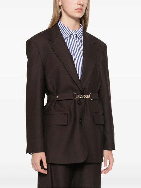 Maje belted blazer - Brown - zdjęcie produktu nr 2