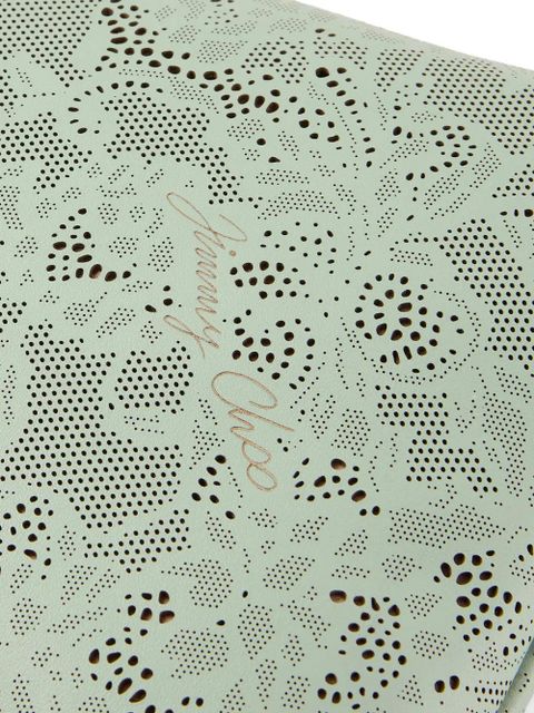 Jimmy Choo floral zipped wallet - Green