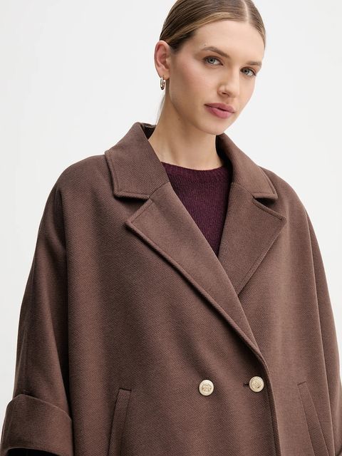 Gaudi płaszcz kolor brązowy 521FD35015