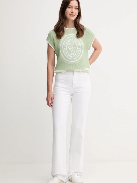 United Colors of Benetton kamizelka bawełniana - zdjęcie produktu nr 1