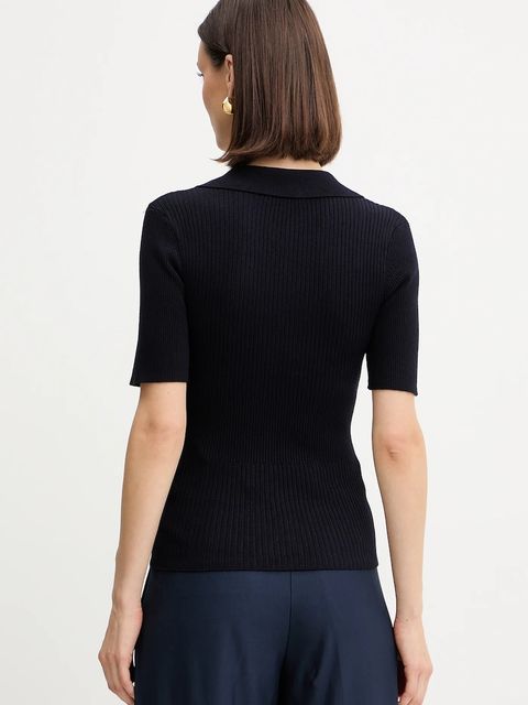 Morgan bluzka damskie kolor granatowy MBANA