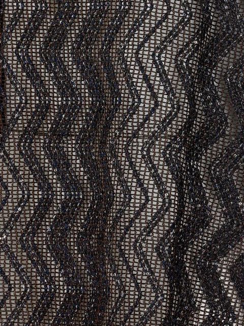 Missoni sequin knitted kaftan - Black