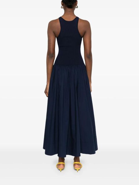 STAUD Yamila maxi dress - Blue