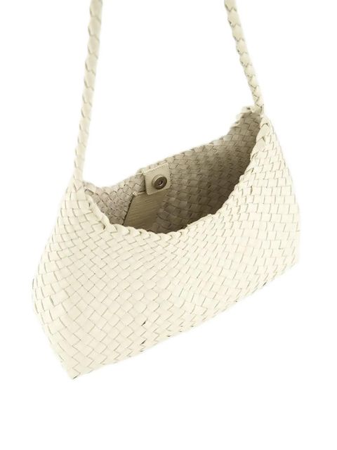 DRAGON DIFFUSION Santa Rosa leather shoulder bag - White