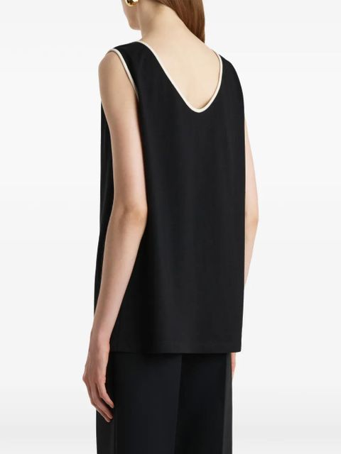 KHAITE Longo top - Black