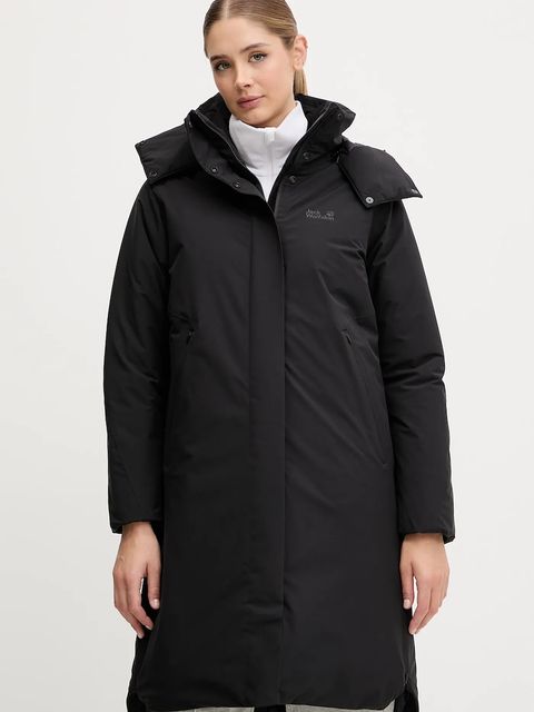 Jack Wolfskin kurtka FROST HAVEN kolor czarny zimowa A65090 - zdjęcie produktu nr 1