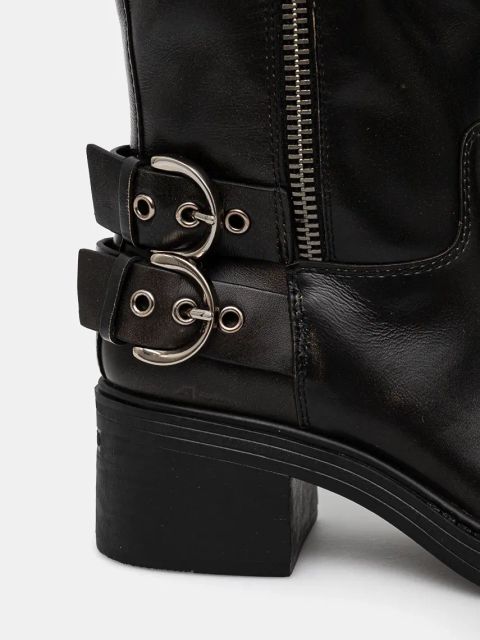 Pinko kozaki Alys damskie kolor czarny na słupku SD0153 P056 Z99