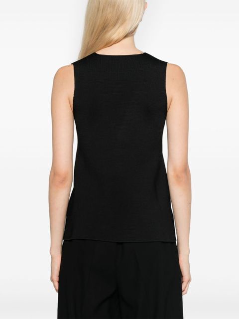 KHAITE Heidi vest - Black