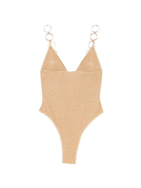 Oséree Lumiere ring triangle swimsuit - Gold - zdjęcie produktu nr 1