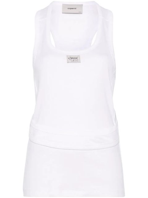 Coperni open-back tank top - White - zdjęcie produktu nr 1