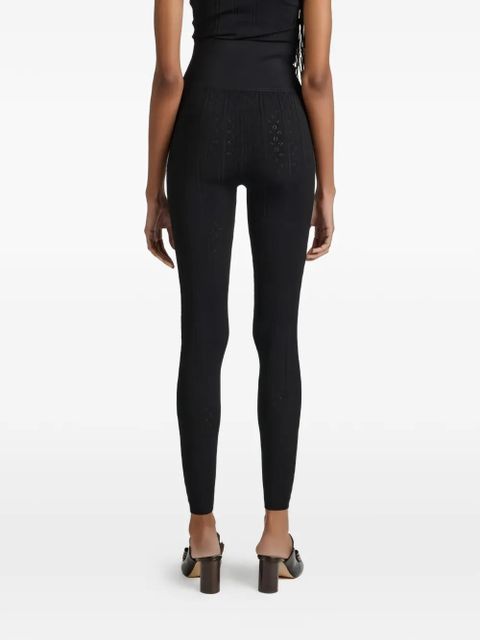 JW Anderson cable knit trousers - Black - zdjęcie produktu nr 2