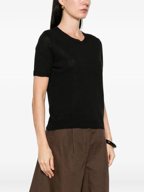 Weekend Max Mara Pancone crew neck top - Black