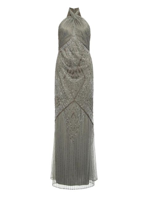 Lauren Ralph Lauren embellished maxi dress - Green - zdjęcie produktu nr 1