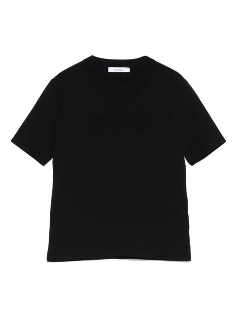 Max Mara crew-neck t-shirt - Black - zdjęcie produktu nr 1
