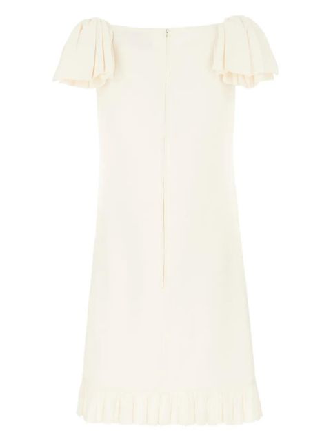 Valentino Garavani Crepe Couture mini dress - Neutrals